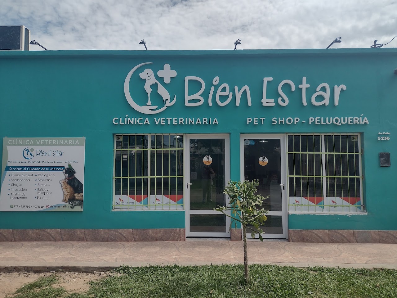 Fachada de BienEstar Clínica Veterinaria en Corrientes